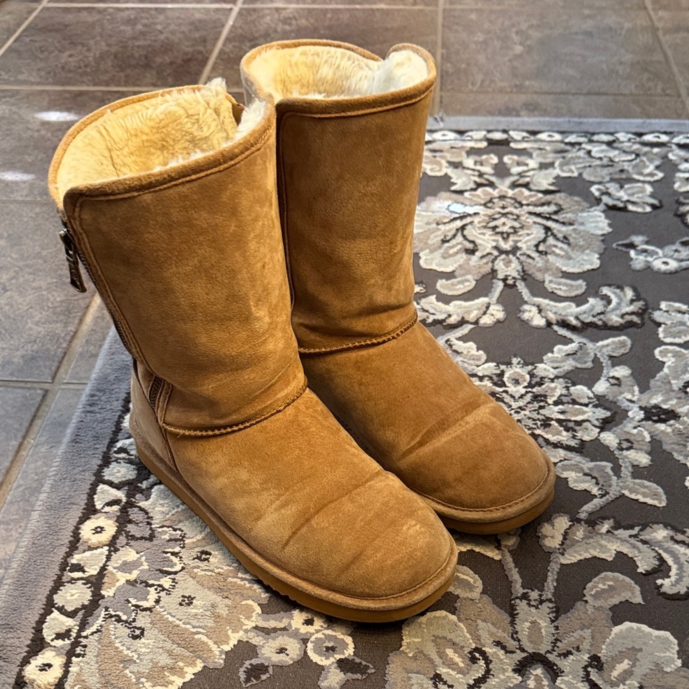 Lamo Tan Combat & Moto Boots